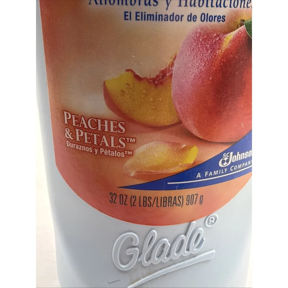 NOS Glade PEACHES & PETALS Carpet & Room Odor Eliminator Discontinued HTF